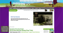 Desktop Screenshot of internationalsheepdogtrials.org.uk